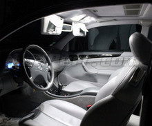 Pack interior luxo full LEDs (branco puro) para Mercedes Classe E (W211)