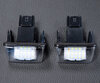 Pack de 2 módulos de LED para chapa de matrícula traseira de Peugeot 207