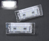 Pack de 2 módulos de LED para chapa de matrícula traseira de BMW X5 (E53)