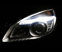 Pack de luzes de presença de LED (branco xénon) para Renault Scenic 2