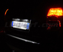 Pack de iluminação de chapa de matrícula de LEDs (branco xénon) para Chevrolet Captiva