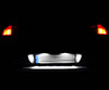 Pack de iluminação de chapa de matrícula de LEDs (branco xénon) para Peugeot 607