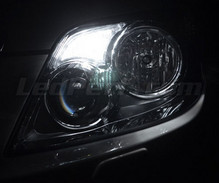 Pack de luzes de presença de LED (branco xénon) para Toyota Land cruiser KDJ 150