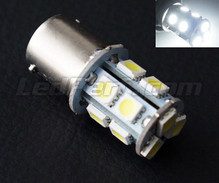 Lâmpada P21W a 13 LEDs brancos Alta potência Casquilho BA15S