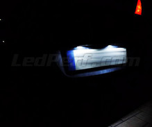 Pack de iluminação de chapa de matrícula de LEDs (branco xénon) para Opel Zafira B