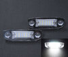 Pack de 2 módulos de LED para chapa de matrícula traseira de Volvo S40 II