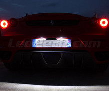 Pack de iluminação de chapa de matrícula de LEDs (branco xénon) para Ferrari F430