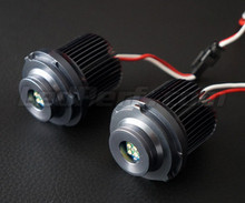 Pack Angel Eyes de LEDs Tipo 4 V2 para BMW Série 5 (E60 - E61) 2ª fase (LCI) - Sem xénon de fábrica