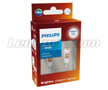 2x lâmpadas LED Philips W5W Ultinon PRO6000 - Caminhão 24V - 6000K - 24961CU60X2