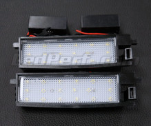 Pack de 2 módulos de LED para chapa de matrícula traseira de Toyota Auris MK2