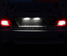 Pack LEDs (branco puro) para chapa de matrícula traseira para Mitsubishi Lancer Evo 5