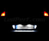 Pack de iluminação de chapa de matrícula de LEDs (branco xénon) para Peugeot 407