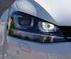 Pack luzes de circulação diurna a LED (branco xénon) para Volkswagen Golf 7 (com bi-xénon PXA)